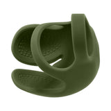 Zero Tolerance Nutty Buddy Cock Ring Stimulator Silicone Green designed for powerful vibration and targeted stimulation.