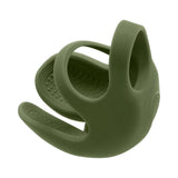 Zero Tolerance Nutty Buddy Cock Ring Stimulator Silicone Green for enhanced pleasure and stimulation.