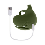 Zero Tolerance Nutty Buddy Cock Ring Stimulator Silicone Green with USB charging cable