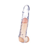Magic Penis Extender & Ball Strap 6.5 inches Clear