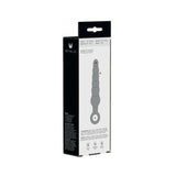 Me You Us Rippled Wand Anal Teaser Plug Black