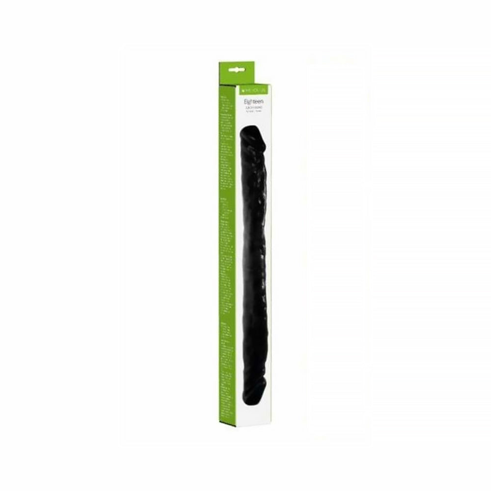Me You Us Eighteen Double Dong 18 inches Double Ended Dildo Black