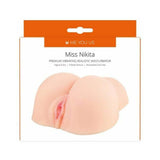 Me You Us Miss Nikita Premium Vibrating Realistic Masturbator Vanilla