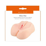 Me You Us Miss Mia Premium Vibrating Realistic Masturbator Vanilla