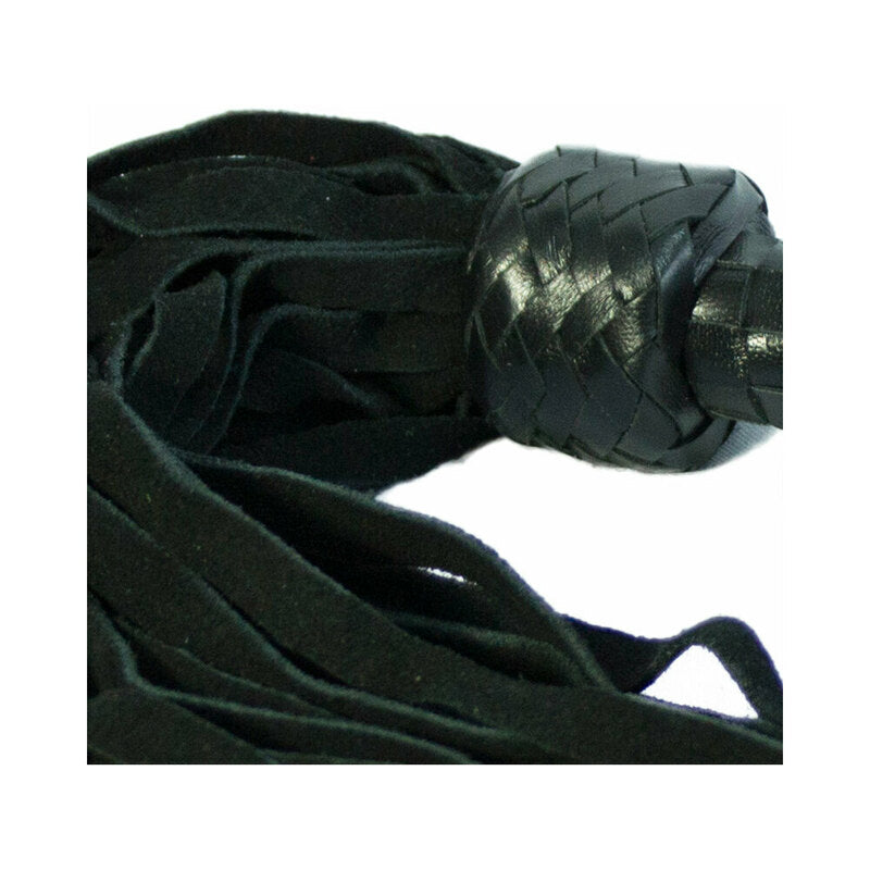 Short Suede Flogger Black
