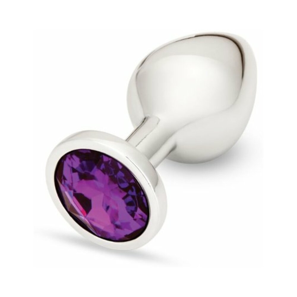 Me You Us Crystal Jewels Metal Plug Purple M