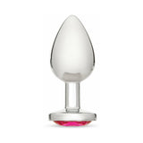 Me You Us Crystal Jewels Metal Plug Pink L