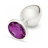 Me You Us Crystal Jewels Metal Plug Purple L