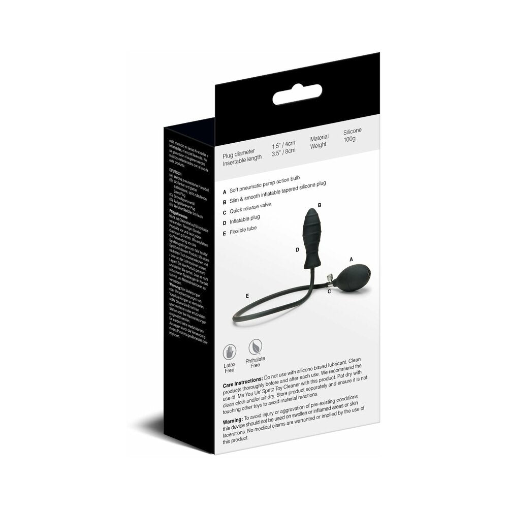 Me You Us Inflatable Anal Plug