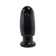 Prowler RED Thud 8 inches Anal Plug Black shown from the side, featuring a sleek and smooth design for pleasure.