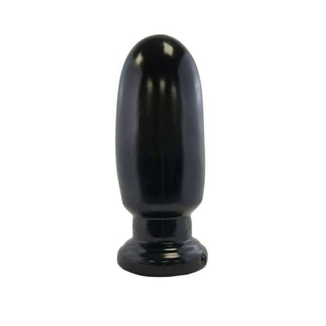 Prowler RED Thud 8 inches Anal Plug Black shown from the side, featuring a sleek and smooth design for pleasure.