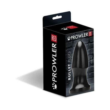 Prowler RED Bullet Plug Black in sleek packaging showcasing its modern design and bullet-inspired shape.
