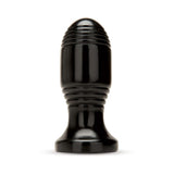 Prowler RED Ribbed Plug Black featuring a sleek black finish and ribbed design for enhanced sensation.