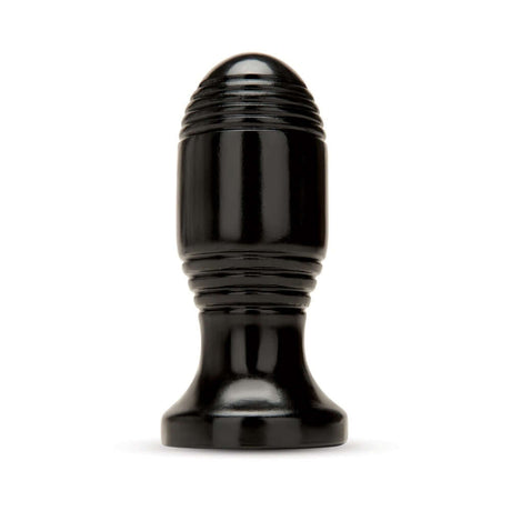 Prowler RED Ribbed Plug Black featuring a sleek black finish and ribbed design for enhanced sensation.