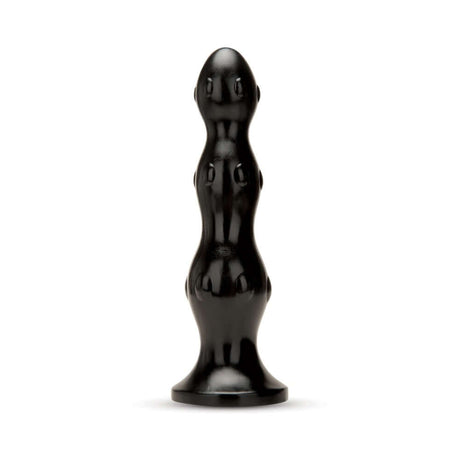 Prowler RED Beaded Textured Triple Plug Black, designed for progressive stimulation with a unique triple-beaded structure.