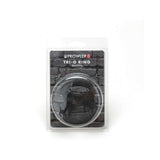 Prowler RED Tri-O Silicone Ring Black packaging featuring a triple-ring design for support and sensation.