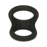 Prowler RED Tri-O Silicone Ring Black, flexible triple-ring design for support and sensation.