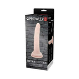 Prowler RED Ultra Cock 7.5 inch Realistic Dildo Vanilla packaging on display