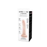 Prowler RED Ultra Cock 8.5 inch Realistic Dildo Vanilla with powerful suction cup and detailed design.