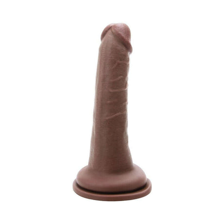 Prowler RED Ultra Cock 6.5 inch Realistic Dildo Caramel in a lifelike design with detailed shaft and pronounced head.