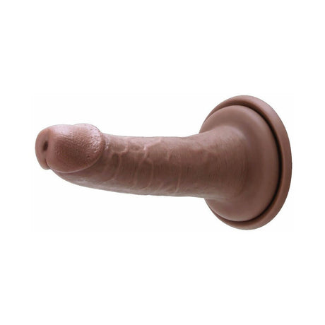 Prowler RED Ultra Cock 6.5 inch Realistic Dildo Caramel showing lifelike details and a natural look.
