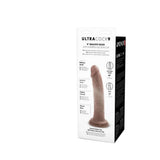Prowler RED Ultra Cock 9 inch Realistic Dildo Caramel packaging with product details and suction clip features.