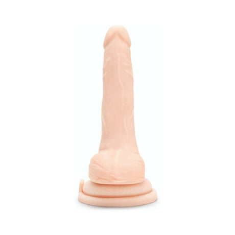 Prowler RED Ultra Cock 6 inch Dual Density Dildo with Balls Vanilla displayed in lifelike detail.