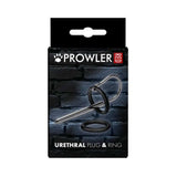 Prowler RED Urethral Plug & Ring Stainless Steel packaged against a dark background for enhanced sensation and exploration.