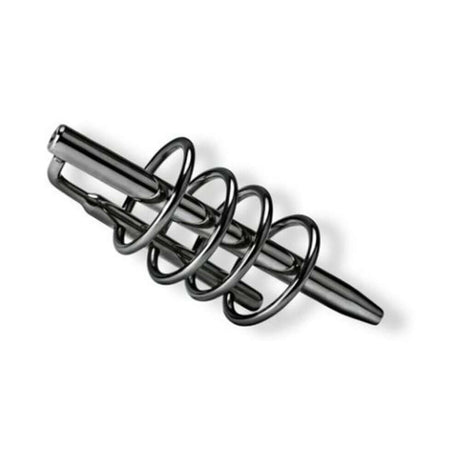 Prowler RED Urethral Plug & Cage Stainless Steel, precision-crafted, unique accessory for sensation and control.