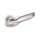 Prowler RED 3 Reel Metal Pinwheel - a metal sensory play tool with three rotating wheels for teasing sensations.