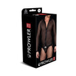 Prowler RED Mesh Hoodie Black XL packaging displaying sleek design and modern style, featuring breathable mesh fabric.