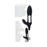 Zero Tolerance Nautilus Rechargable Vibrating Sleeve Remote Control Silicone Black
