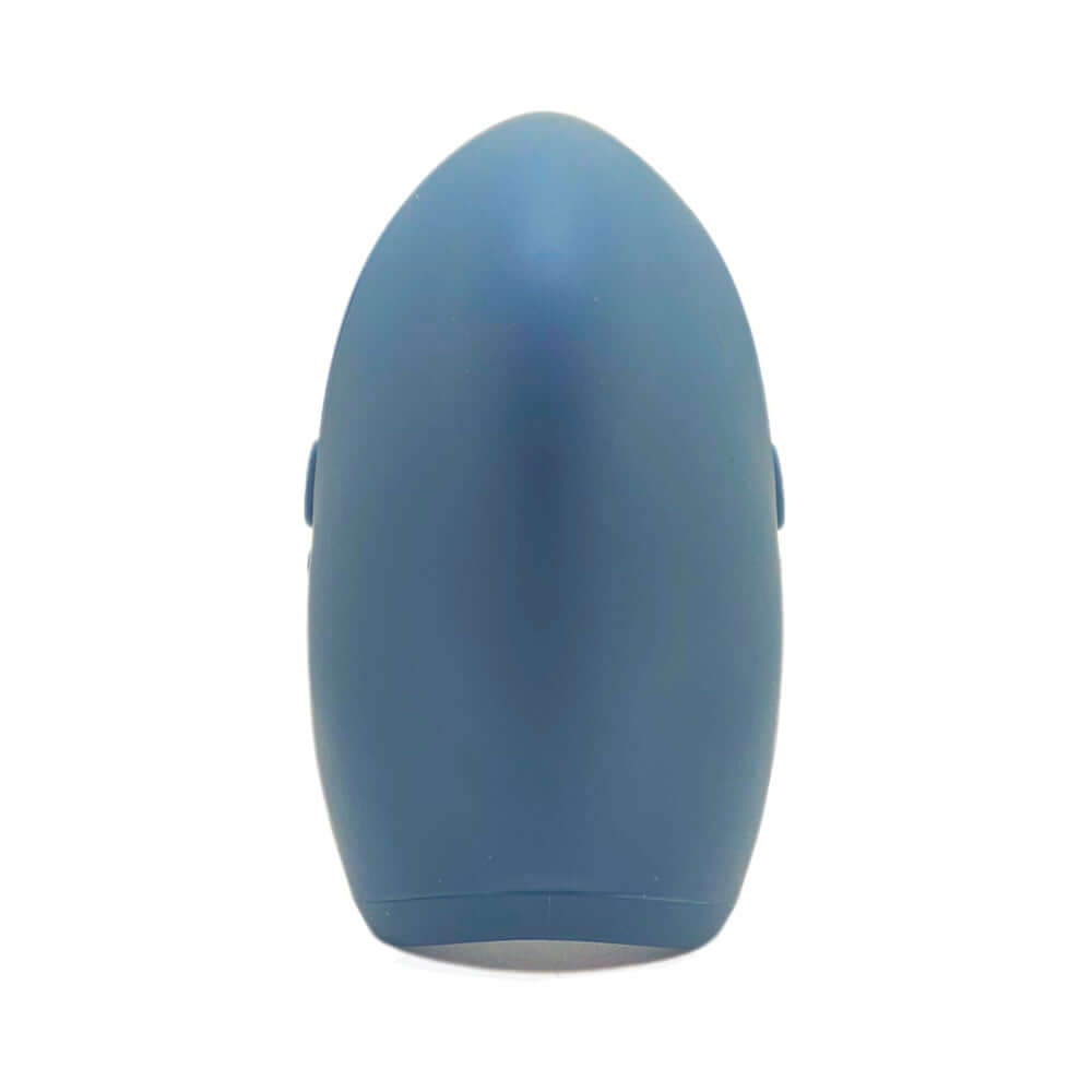 Hot Octopuss Pulse Duo Remote Control Vibrating Stroker Blue front view.