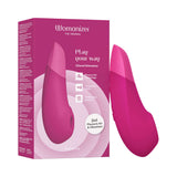 Womanizer Enhance Rechargeable Silicone Clitoral Stimulator - Vibrant Pink
