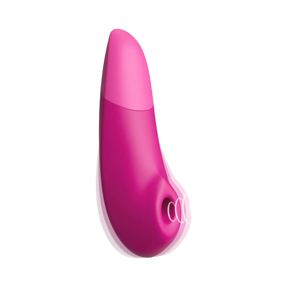 Womanizer Enhance Rechargeable Silicone Clitoral Stimulator - Vibrant Pink