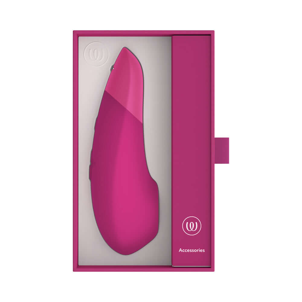 Womanizer Enhance Rechargeable Silicone Clitoral Stimulator - Vibrant Pink