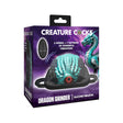 Creature Cocks Dragon Vibrating Silicone Grinder packaging with dragon design and vibration features