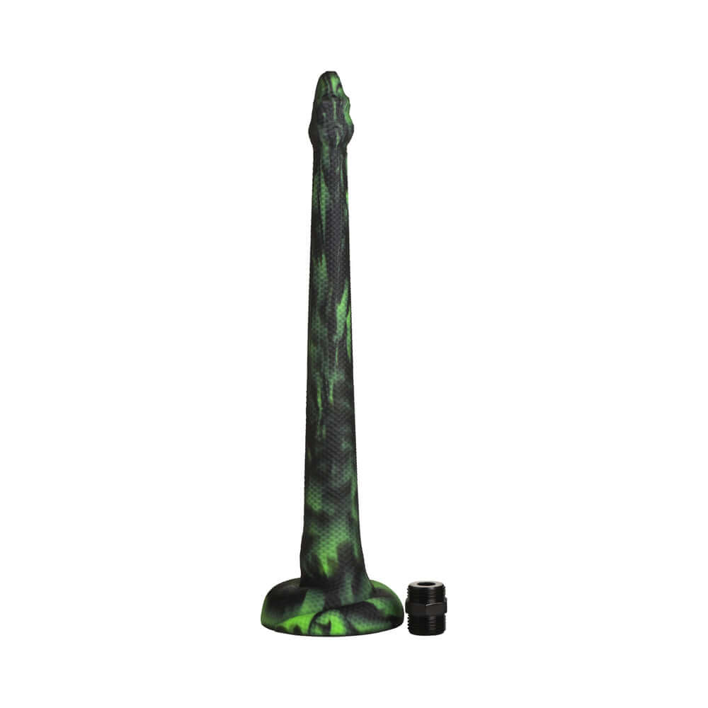 Creature Cocks Spitting Serpent Silicone Enema Snake