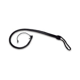 Prowler RED Turkish Knot Whip 3 ft Black, a stylish BDSM accessory for controlled impact play.