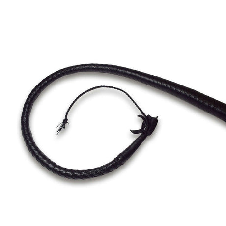 Prowler RED Turkish Knot Whip 3 ft Black, a stylish BDSM accessory with a braided design for impact play.