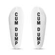Prowler RED Ankle Sock Cum Dump showing bold text design on white socks.