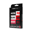 Prowler RED Switch Jock Badges Pack 2 featuring customizable Velcro patches in bold designs.