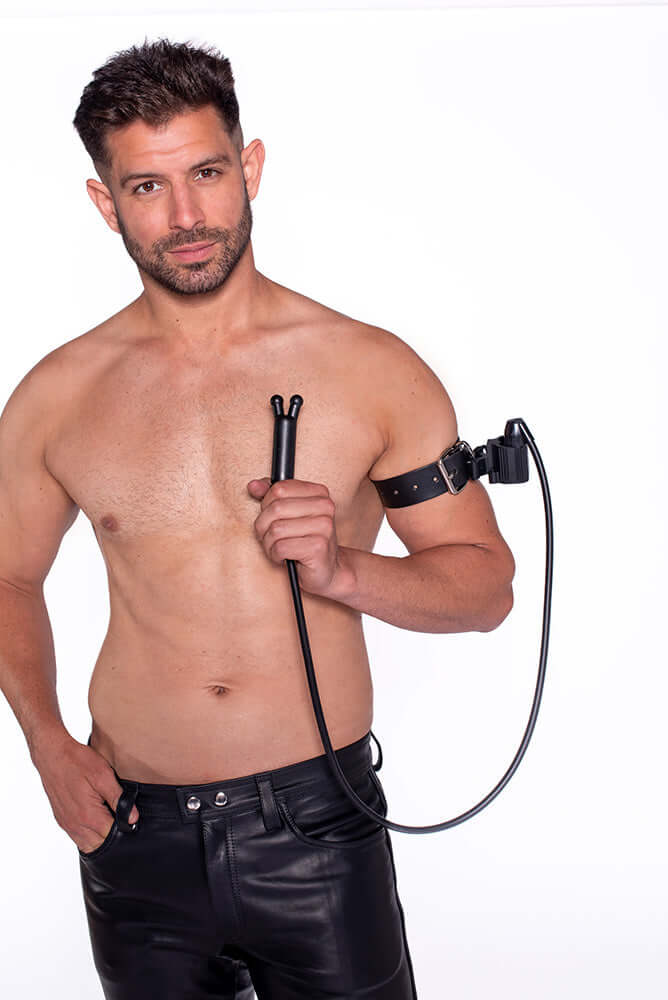 Prowler RED Toppers The Kit Black accessory set with customizable sensations worn by a model.