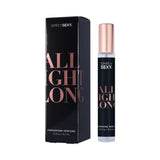 Simply Sexy Pheromone Perfume Spray All Night Long 0.31 Oz bottle and packaging image.