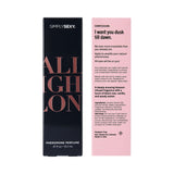 Simply Sexy Pheromone Perfume Spray All Night Long 0.31 Oz packaging featuring seductive floral and woody notes.