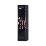 Simply Sexy Pheromone Perfume Oil Roll-On All Night Long 0.34 Oz packaging with black and pink design.