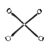Sportsheets Velvet Noir Adjustable Hog Tie & Cuff Set