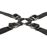 Sportsheets Velvet Noir Adjustable Hog Tie & Cuff Set