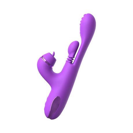 Fantasy for Her IntiMotion Pulse Pro Massager in vibrant purple for enhanced pleasure and sensations.