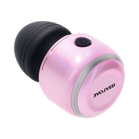 Evolved Vacation Vibes Vibrating Massager Pink Black featured in pink and black design, compact and stylish for discreet pleasure.